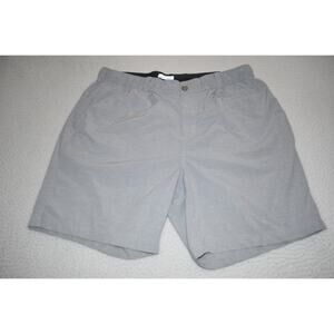 Tasc Gym Shorts Mens Size Large Athletic Fit Performance‎ Polyester Blend Gray